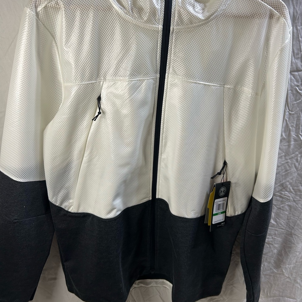 Under Armour Black and White Jacket